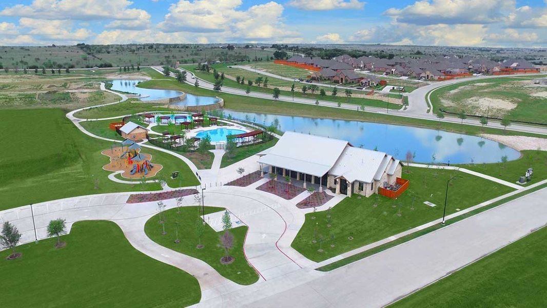 Community amenities associated with the The Willow by D.R. Horton in Morningstar, Aledo (Image 5).
