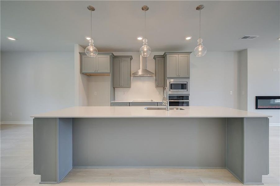 Furnished interior view inside a new home in Daybreak, Newnan (Image 8).