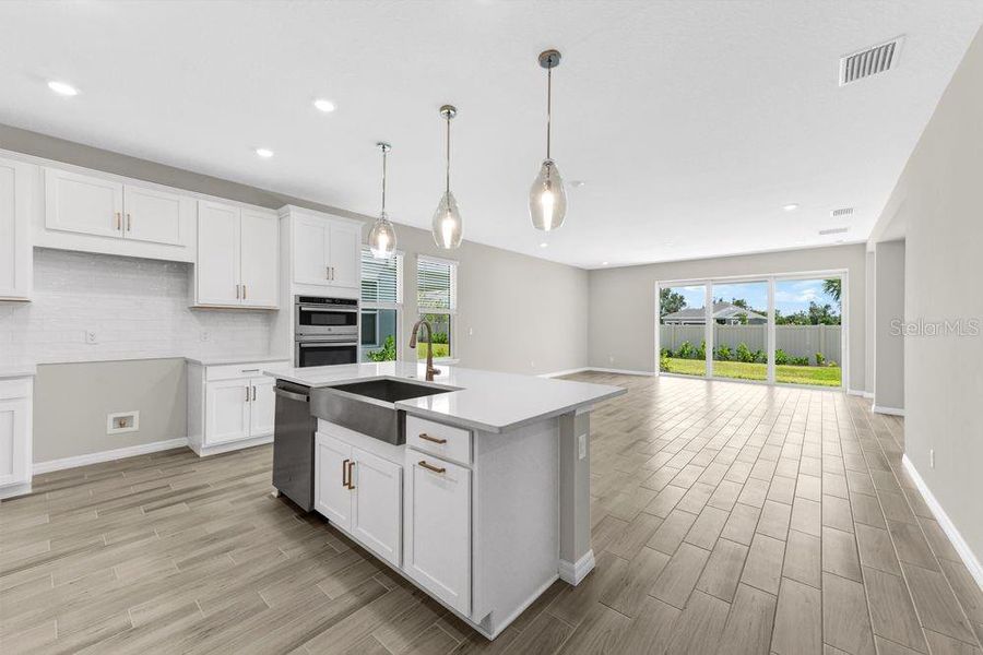 Furnished interior view inside a new home in Tiburon, Nokomis (Image 18).
