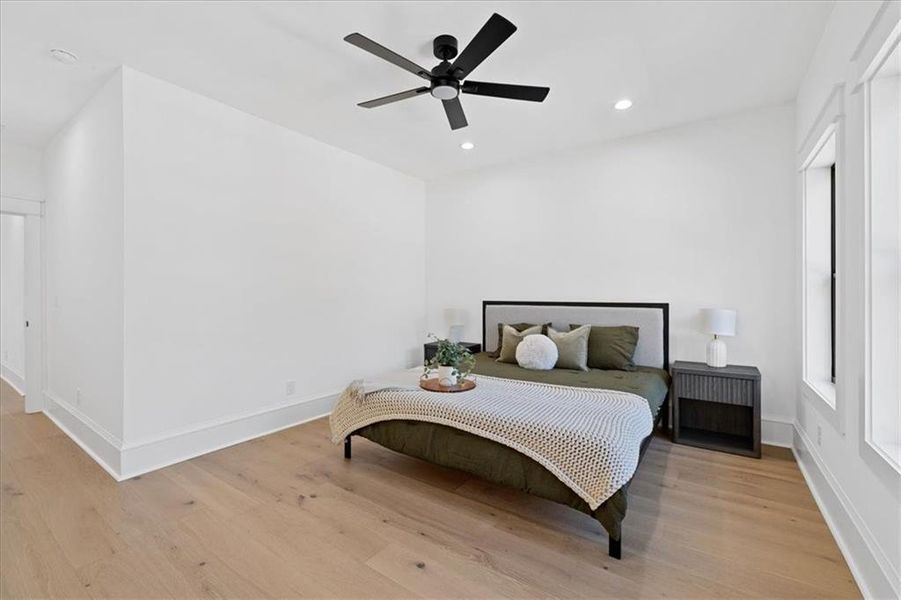 Furnished interior view inside a new home in , Decatur (Image 17).