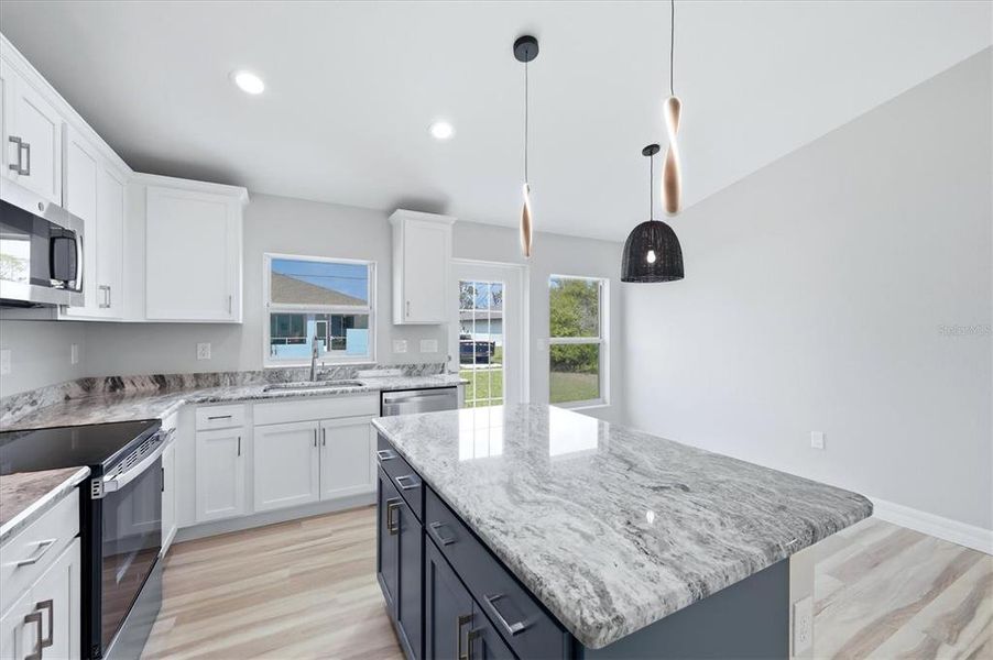 Furnished interior view inside a new home in , Englewood (Image 9).