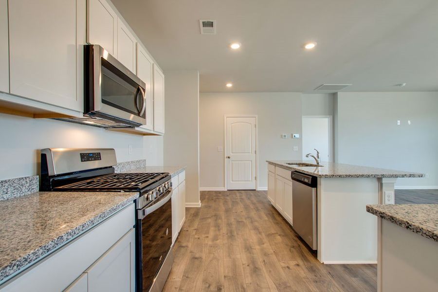 Representative furnished interior of a home built from the BELFORT by D.R. Horton in Woodbridge Glen Single Family, Lebanon (Image 7).