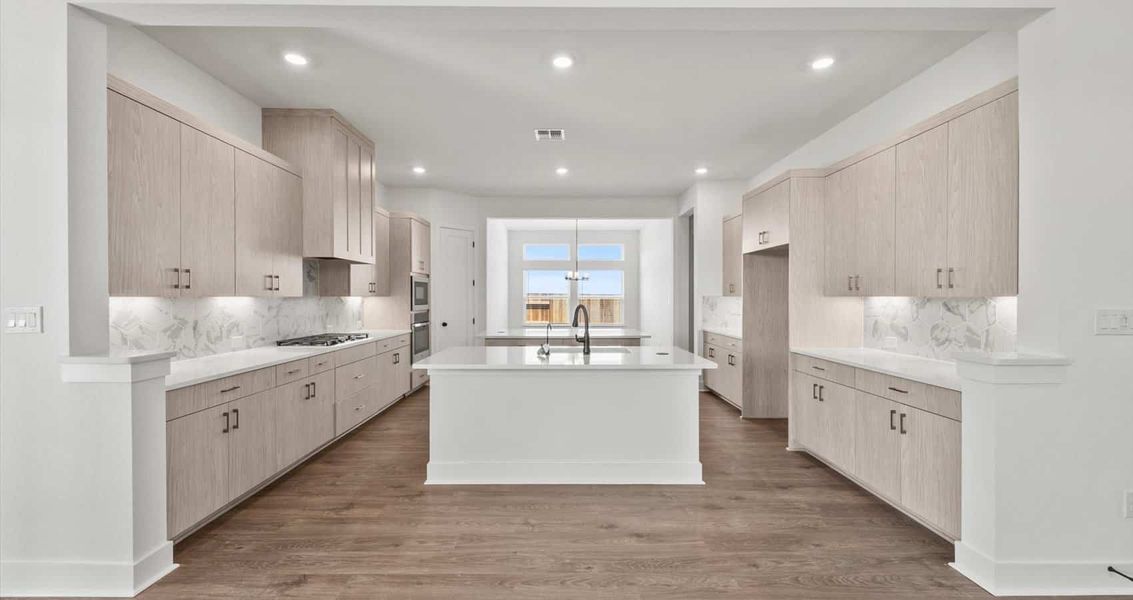 Furnished interior view inside a new home in Sunfield, Buda (Image 3).