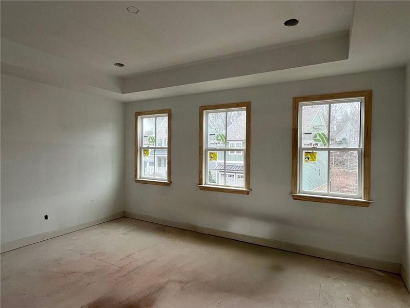 In-progress construction of a new home in East Harbor II at Chestatee, Dawsonville, GA (Image 57).