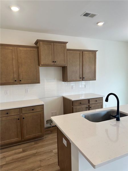 Furnished interior view inside a new home in Brownstone Park, Easley (Image 5).