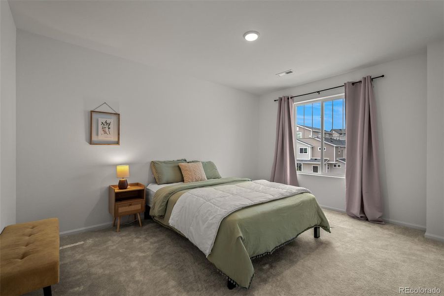 Furnished interior view inside a new home in , Colorado Springs (Image 5).