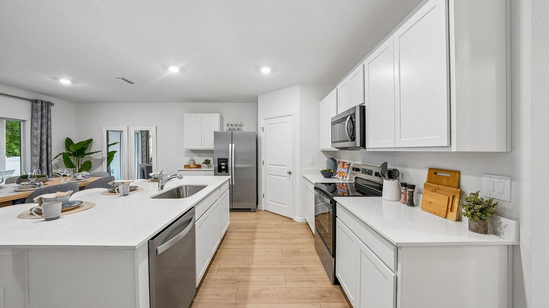 Furnished interior view inside a new home in Brookside, Ruskin (Image 14).