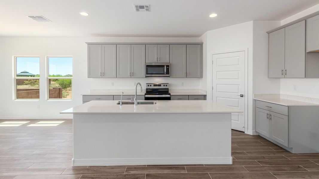 Representative furnished interior of a home built from the Catalina - Plan H50T4 by D.R. Horton in Sahuarita Acres, Sahuarita (Image 9).
