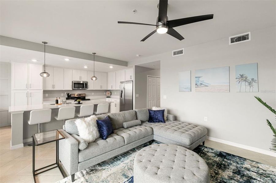 Furnished interior view inside a new home in , Punta Gorda (Image 16).