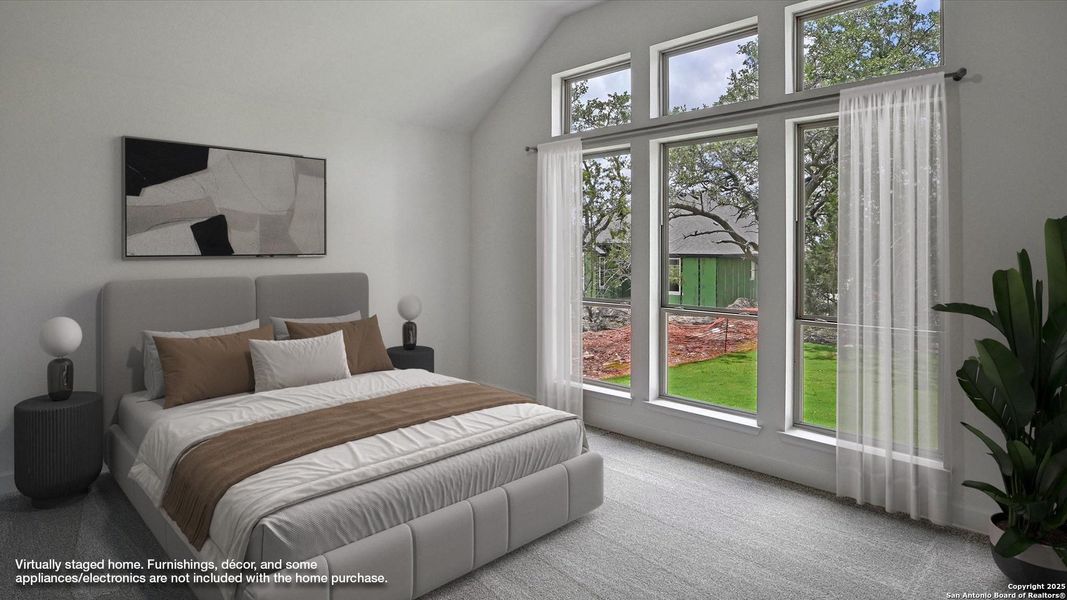 Furnished interior view inside a new home in Esperanza 60', Boerne (Image 6). Furnished interior view inside a new home in Esperanza 60', Boerne (Image 6).