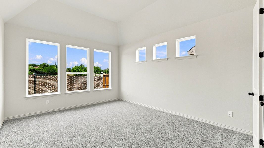 Furnished interior view inside a new home in Taylor Estates, Corinth (Image 8).