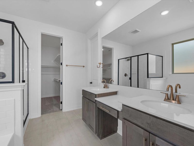 Primary bathroom Primary bathroom