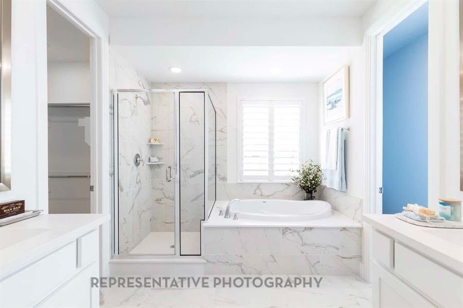 Furnished interior view inside a new home in Wellington: 40ft. lots, Haslet (Image 12). Furnished interior view inside a new home in Wellington: 40ft. lots, Haslet (Image 12).