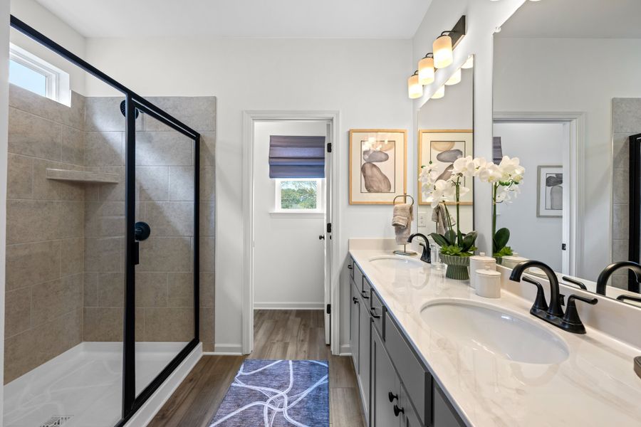 Furnished interior view inside a new home in Hillcrest Park, Ringgold (Image 15).