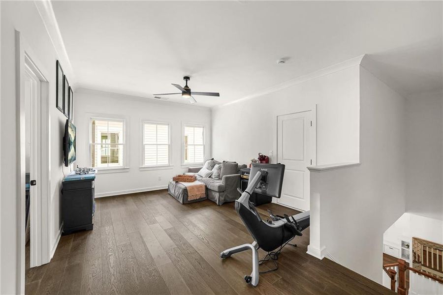 Furnished interior view inside a new home in , Milton (Image 33).