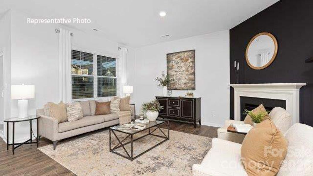 Furnished interior view inside a new home in Bristol Terrace, Statesville (Image 17).
