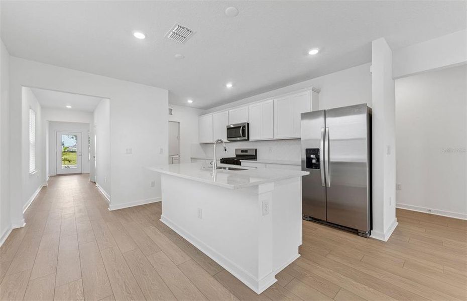 Furnished interior view inside a new home in Riverwood, Zephyrhills (Image 8).