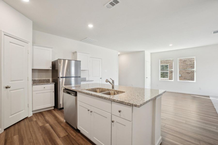 Furnished interior view inside a new home in Sunset Oaks, Maxwell (Image 10).