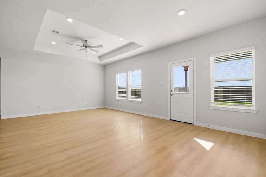 Spacious, unfurnished interior of a new home in Mirabella, Brookshire (Image 15). Spacious, unfurnished interior of a new home in Mirabella, Brookshire (Image 15).