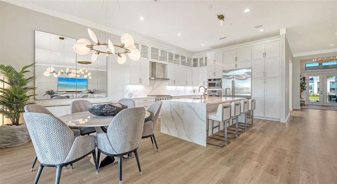 Furnished interior view inside a new home in , Sarasota (Image 7).