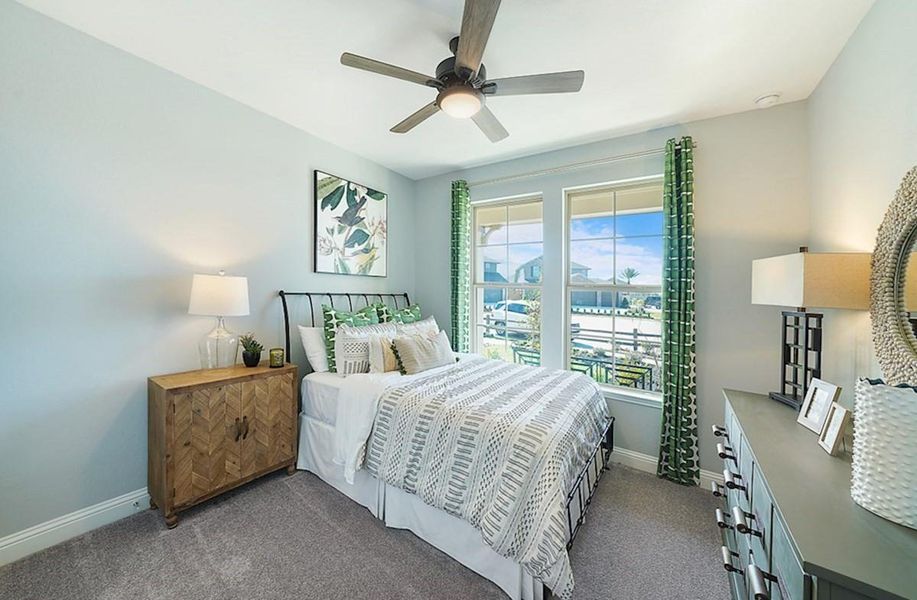 Furnished interior view inside a new home in Bridgeland: Heritage Collection, Cypress (Image 3).