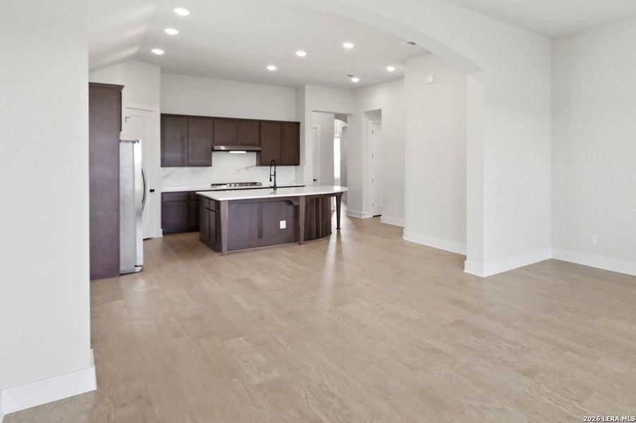 Furnished interior view inside a new home in Prominence, San Antonio (Image 5).
