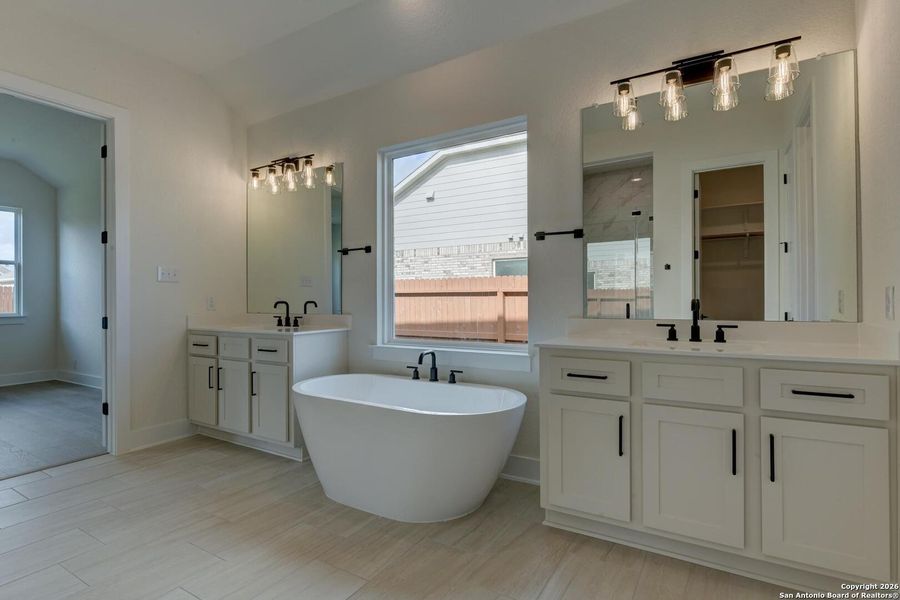 Furnished interior view inside a new home in Megan's Landing, Castroville (Image 10).