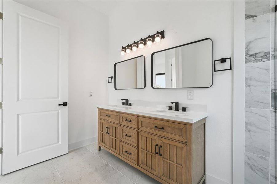 Furnished interior view inside a new home in , Flagler Beach (Image 11).