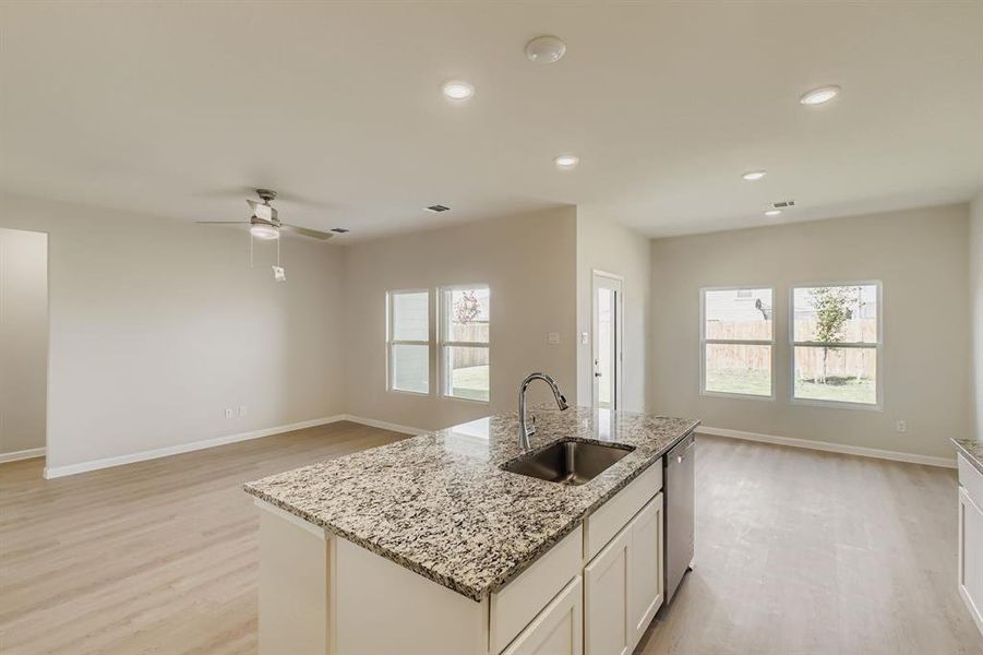 Furnished interior view inside a new home in Sperling Farms, Ferris (Image 5).