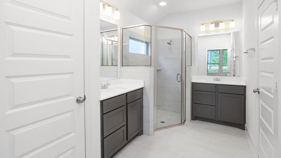 Furnished interior view inside a new home in Woodhavyn, Magnolia (Image 9).