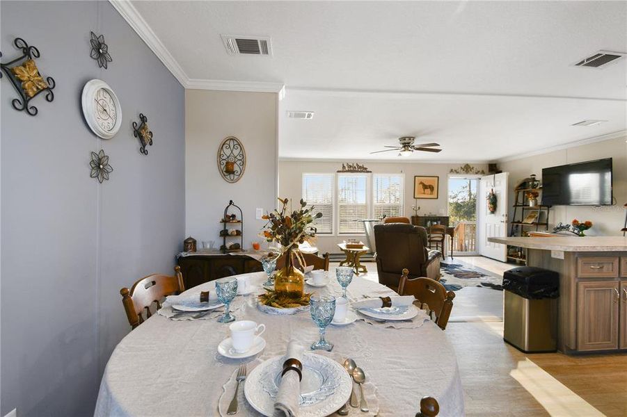 Furnished interior view inside a new home in , Ona (Image 8).