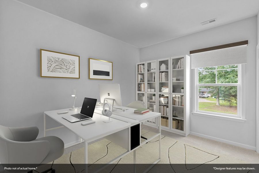 Furnished interior view inside a new home in Fieldstone, Lexington (Image 8).