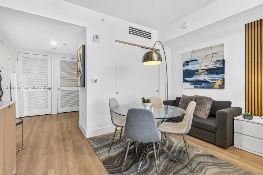 Furnished interior view inside a new home in , Miami (Image 18).