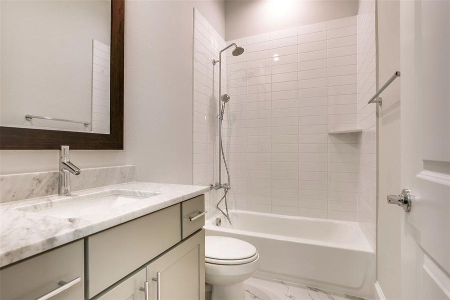 Furnished interior view inside a new home in , Irving (Image 15).