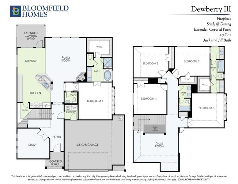 2D floor plan layout of this home in Meadow Vista 60-65, Anna, TX (Image 5). 2D floor plan layout of this home in Meadow Vista 60-65, Anna, TX (Image 5).