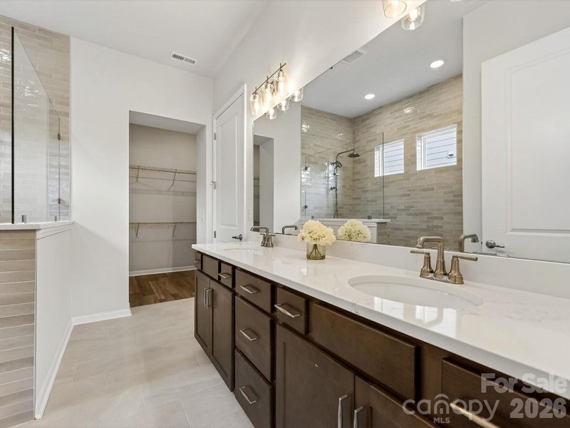 Furnished interior view inside a new home in Encore at Streamside - Classic Series, Waxhaw (Image 12).