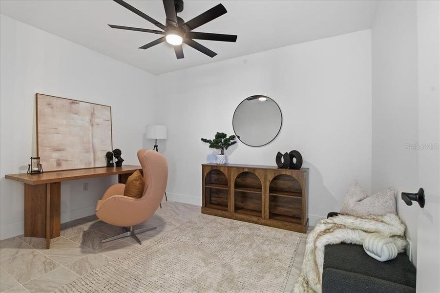 Furnished interior view inside a new home in , St. Petersburg (Image 11).