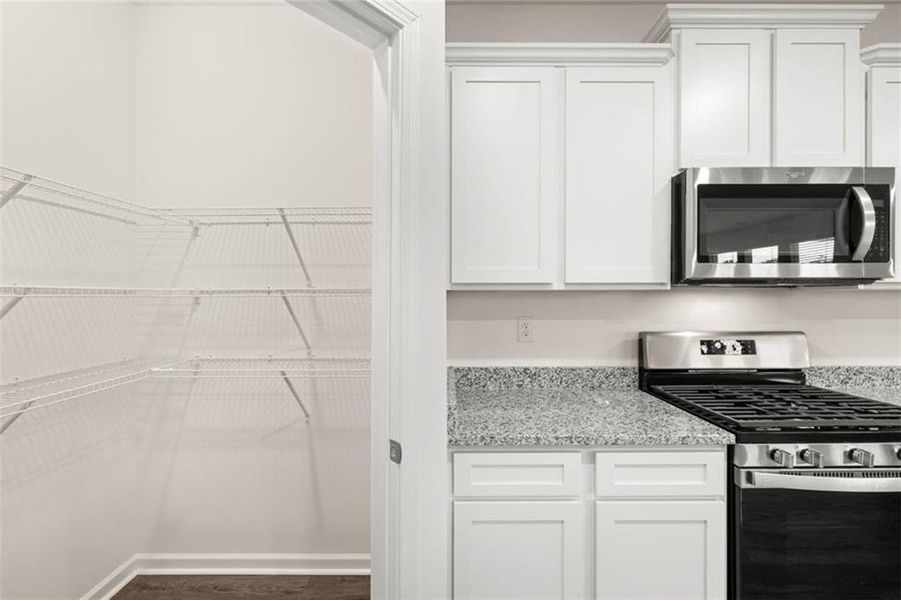 Furnished interior view inside a new home in Bridle Creek, Locust Grove (Image 6).