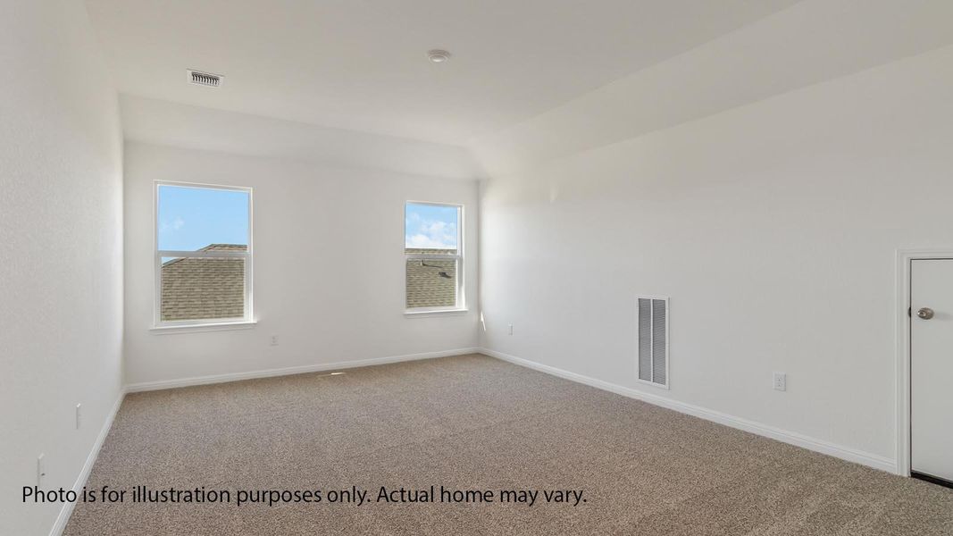 Spacious, unfurnished interior of a new home in Bar W Ranch, Leander (Image 16).