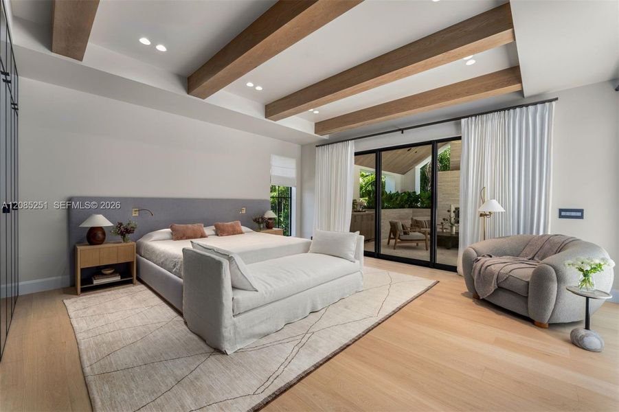 Furnished interior view inside a new home in , Coral Gables (Image 15). Furnished interior view inside a new home in , Coral Gables (Image 15).