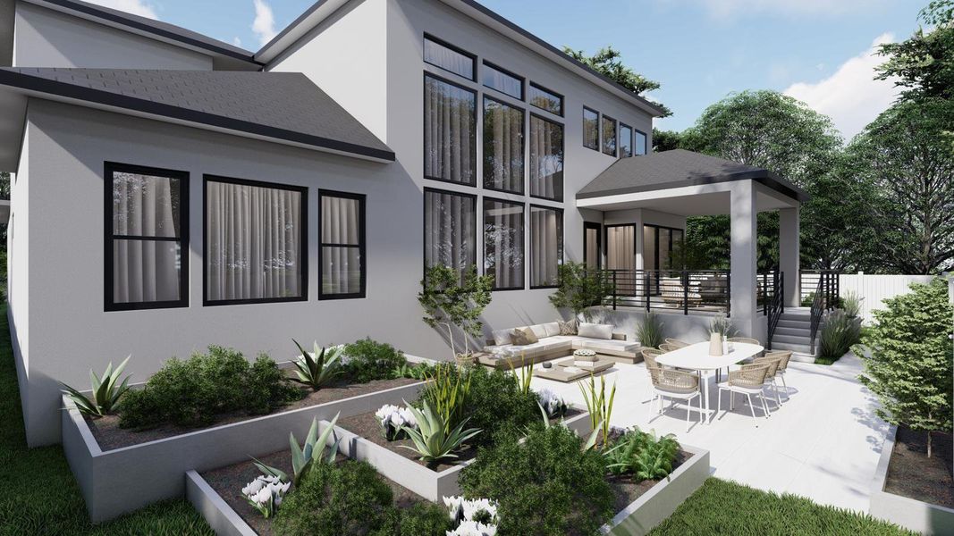 Renderings are for illustrative purposes only and may not reflect the actual materials, finishes, or details used in the completed home.