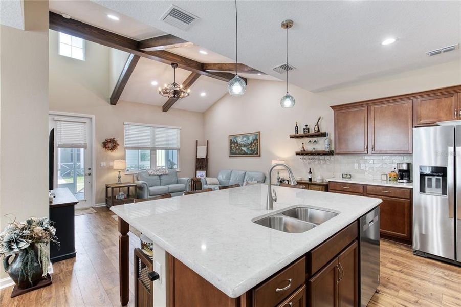 Furnished interior view inside a new home in , Daytona Beach (Image 18).