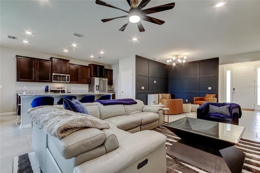 Furnished interior view inside a new home in , Wesley Chapel (Image 15).