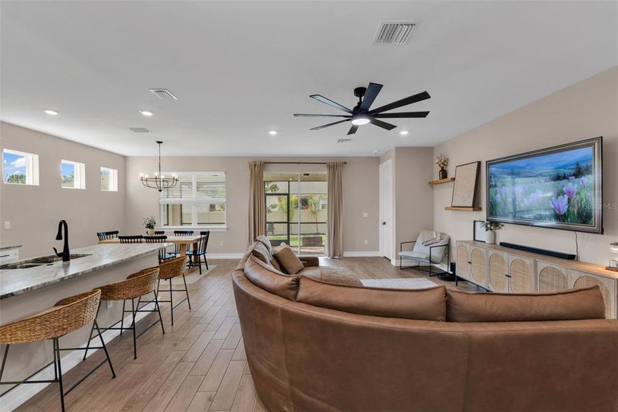 Furnished interior view inside a new home in , North Port (Image 32). Furnished interior view inside a new home in , North Port (Image 32).