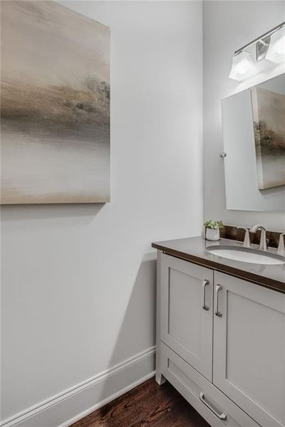 Furnished interior view inside a new home in , Suwanee (Image 6).