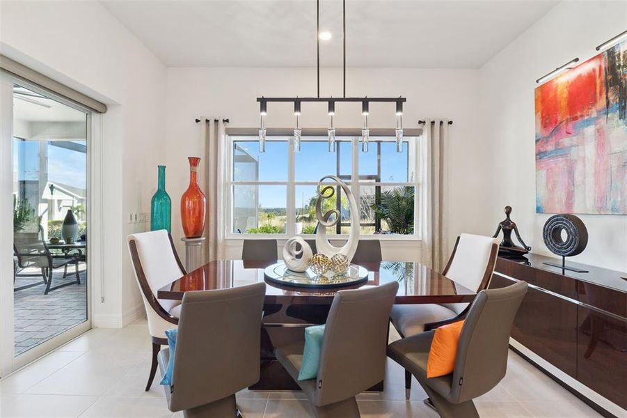 Furnished interior view inside a new home in , Minneola (Image 16).