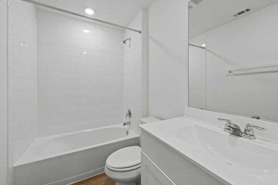 Furnished interior view inside a new home in , San Marcos (Image 5).