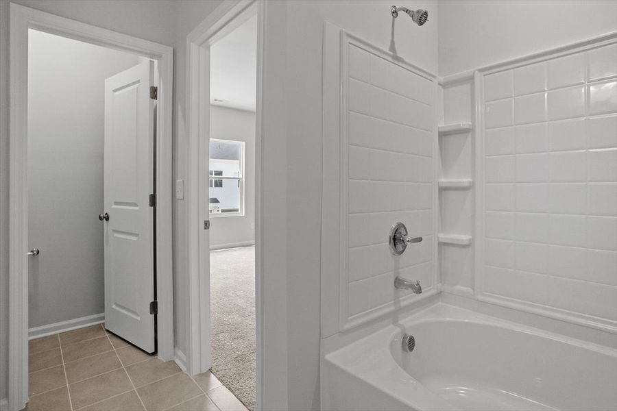 Furnished interior view inside a new home in Renaissance at White Oak, Garner (Image 11).