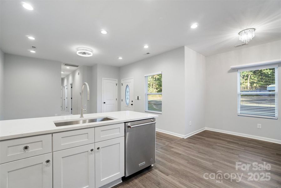 Furnished interior view inside a new home in , Charlotte (Image 5).