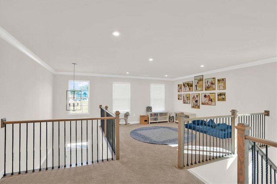 Furnished interior view inside a new home in , Fayetteville (Image 52).
